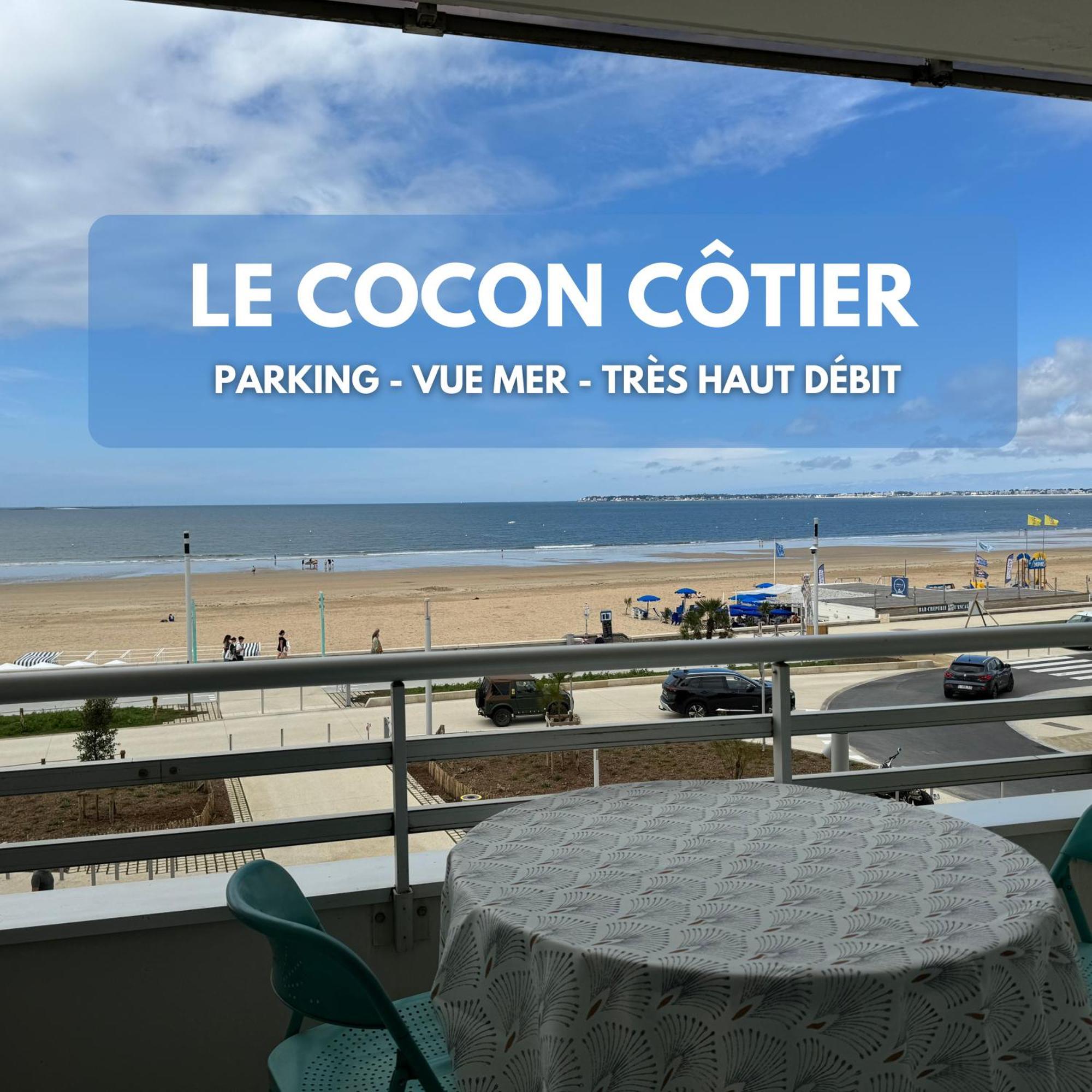 Апартаменты Cocon Cotier - Vue Sur Mer - Parking - Proche De La Thalasso - Terrasse Порнише Экстерьер фото